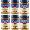 Italy Shop Service Barilla Pesto Rustico, Salsa con Basilico e Olive, Confezione da 6 Vasetti da 200g, Pesto Italiano Pronto all'Uso