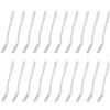 HERCHR 20 Pezzi Forchette Da Frutta in Acciaio Inox, mini forchette da dessert per Casa Cafe Wedding Party Posate da Cucina, 15cm