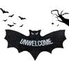 Generico Tappeto area di - tappetino interno sgradito, decorativo a forma di | 80x40 cm Halloween Horror tappeto design unico morbido comodo per lo studio di ingresso soggiorno