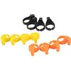 HERCHR 12 pezzi tagliafili per trapuntatura in plastica, utensile da taglio per coltello da dito, ciondolo tagliafilo, ciondolo tagliafilo per filo di filato