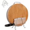 HERCHR Porta Tagliere, Porta-coperchio Porta-pentola, Porta-tagliere in Acciaio Inox, Porta-tagliere da Cucina, Porta-coperchio, Organizer Per Riporre Gli Oggetti in Cucina