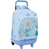 safta FROZEN - Zaino grande con ruote, compatto, rimovibile, ideale per bambini di diverse età, comodo e versatile, qualità e resistenza, 33 x 22 x 45 cm