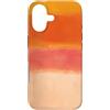generic Custodia per iPhone 17 Arancione Tramonto Astratto Colore Block Design