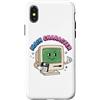 Y2K Main Character Retro Computer Gift Custodia per iPhone X/XS Retro Y2K personaggio principale icona con floppy disk