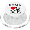 Bahaa's Tee I Love Rome Italy Fashion, Roma Italia Loves Me Illustration PopSockets PopGrip per MagSafe