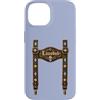 United Labels Custodia per iPhone 14 Oktoberfest - Monello con le bretelle