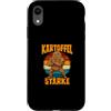 Potato Costume Custodia per iPhone XR Cibo a base di patate Power Strength Fitness