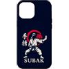 Subak Korean Martial Arts Tiger Fighter Custodia per iPhone 12 Pro Max Subak Arti Marziali Coreano Karate Tiger Enzo Dojo Formazione