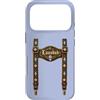 United Labels Custodia per iPhone 17 Pro Oktoberfest - Monello con le bretelle