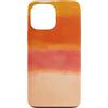 generic Custodia per iPhone 13 Pro Max Arancione Tramonto Astratto Colore Block Design