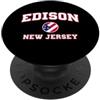 Edison NJ Souvenirs & Gifts by DV8sTees Edison New Jersey (New Jersey) PopSockets PopGrip Adesivo