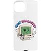 Y2K Main Character Retro Computer Gift Custodia per iPhone 15 Plus Retro Y2K personaggio principale icona con floppy disk
