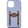 United Labels Custodia per iPhone 12 mini Oktoberfest - Monello con le bretelle