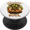 Bobitex Design Il giardinaggio fa bene all'anima PopSockets PopGrip Adesivo