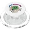 Y2K Main Character Retro Computer Gift Retro Y2K personaggio principale icona con floppy disk PopSockets PopGrip per MagSafe
