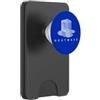 Misty Blue Designs Ice Cube Heatwave - Grafica Cubo di Ghiaccio PopSockets PopWallet per MagSafe
