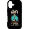 Sunshine Gardening Garden Life Plant Hum Custodia per iPhone 17 I TALK TO DIRT IT SPILLS THE BEST SECRETS