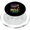 Mardi Gras NOLA Girls Trip 2027 Outfit F Viaggio ragazze NOLA 2027 Mardi Gras New Orleans PopSockets PopGrip per MagSafe