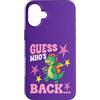 S9Shop Back To School Dragon Lover Custodia per iPhone 16 Plus Indovina chi torna a scuola drago studente insegnante benvenuto