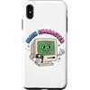 Y2K Main Character Retro Computer Gift Custodia per iPhone XS Max Retro Y2K personaggio principale icona con floppy disk