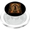 Jacked Alpha Wolf Walking Laser Eyes Vin Jacked Alpha Wolf Walking Laser Eyes Kaiju vintage PopSockets PopGrip per MagSafe