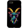 Capre divertenti per il segno zodiacale Custodia per iPhone SE (2020) / 7/8 Capra Capricorno Stambecco Alpino Capre Dolci Capricorno
