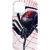 generic Custodia per iPhone 14 Black Widow Spider, motivo horror gotico