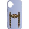 United Labels Custodia per iPhone 16 Plus Oktoberfest - Monello con le bretelle