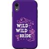 Cowgirl Bachelorette Tumbler Wild Wild B Custodia per iPhone XR Wild Wild Bride Bachelorette Cowgirl Cute Pink Bridal Cowboy