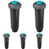 Gardena Sprinklersystem Irrigatore Pop-up SD30: sistema di irrigazione pop-up per prati piccoli fino a 30 m², gittata 1,5-3 m, con ugello, filetto femmina 1/2 pollici (8241-20) (Confezione da 5)