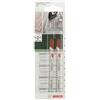 Bosch 2609256C59 - Set di 2 lame per seghetto alternativo T102BF