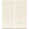 VIMAR 30008.C LINEA Pulsante allineato illuminabile, tasto sostituibile, 2.23 x 5.27 x 4.02 cm, canapa (Confezione da 2)