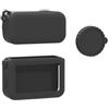 carotoe Custodia protettiva in silicone per action camera con copriobiettivo, design aderente per custodia protettiva in silicone