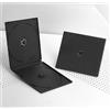 OEM Custodia Nera Polycase Square Doppia Ppcase 5,2mm in plastica per DVD o CD custodie Doppie Nere 555355Q