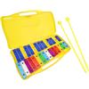SUPVOX Strumento Musicale Percussione con Piastra da 25 Note per Ragazzo Ragazza Piccoli, Giocattolo Educativo in Plastica per Sviluppo Uditivo e Coordinazione Occhio-mano, Set
