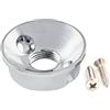 Musiclily Pro 3/8 Pollici TL Piastra ricevi Jack Plate Cromato