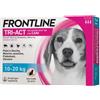 Frontline Tri-Act antiparassitario per cani 3 pipette per taglia media (10-20 kg) - Antiparassitario per cani - 1° ORDINE? 20% di sconto SU BRAND ESCLUSIVI, codice BZR20