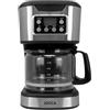 JOCCA - Macchina da caffè a gocciola automatica da 1500 ml|12 tazze|Filtro lavabile|timer|Pausa e servire|Mantieni caldo|brocca cristallo|900 W | Riscaldatore extra