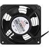 Intertech Ventola 120x120 Intertech Raffreddamento 230V Nero 88887269 [88887269]
