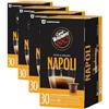 Caffè Vergnano 1882-30 Capsule Caffè Compostabili e Compatibili con Nespresso, Napoli - Pack da 30 Capsule (Confezione da 4)