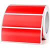 FINDAT Etichette Termiche Rossa 76 X 25 mm Rotolo Vinile Impermeabile Stampabile Adesivi Termici per Ufficio Designs Codice a Barre Spedizione 500 pezzi.