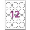 UNIVERS GRAPHIQUE UniversGraphique, 240 Etichette Rotonde Adesive su Fogli A4, Colore Bianco, Diametro 60 mm, Fogli 20, 12 Etichette per Foglio, Ref UGEROND60