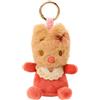 Sanrio 2026 NUOVO! Porta mascotte, ciuccio e bavaglino Sanrio Marroncream, 4,9" H
