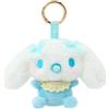 Sanrio 2026 NUOVO! Sanrio Cinnamoroll porta mascotte, ciuccio e bavaglino, 3,7" H