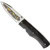 Maserin COLTELLO CHIUDIBILE MASERIN STRALIGHT GOLD 392 KT EBANO