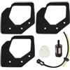 ZAMDOE Filtro Aria di Ricambio per Honda GX25 GX25N GX25NT Motore HHT25S UMC425A Decespugliatore WX10K1 WX10T Pompa Acqua Parte 17211-Z0H-000, con Tubo Carburante Filtro Carburante Primer Lampadina