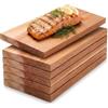 MAVANTO XXL Placche di Cedro Barbecue - Legno Tavoletta Cedro Canadese - Extra Spesso (30x14x1.5cm) Durevole e Riutilizzabile (Set di 6)