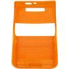 Generico Custodia per Retroid Pocket Classic, console portatile con guscio flessibile in TPU, copertura protettiva morbida stampata in 3D (Arancione trasparente)