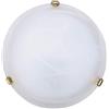 rabalux Alabastro plafoniera bianco alabastro / vite oro E27 1x 60W MAX
