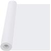 PUCSIQ Rotolo di Carta da Disegno Bianco, 44 cm x 25 m, 70 g/m², per Cavalletti, Studenti e Decorazioni Fai da Te, 1 Pezzo